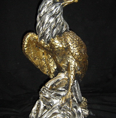 48 - Статуя Орел  (гипс) в златно 1